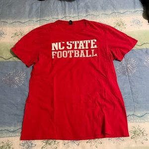 NC State Football Tee